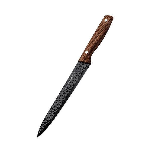 Нож для мяса Regent Inox Becco Diamond, 20 см, нерж. сталь/пластик