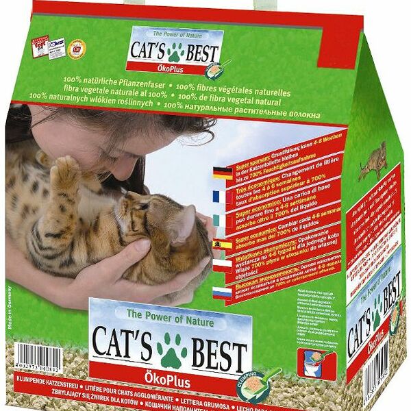 Наполнитель для туалета Cat's Best комкующийся 20 л