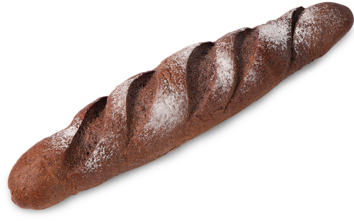 Багет ржаной ЛЕНТА FRESH Изделия хлебобулочные из смеси пшеничной и ржаной муки, 200г