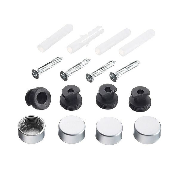 Зеркалодержатель Tech-Krep, без сверления, 17 мм, матовый хром