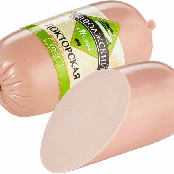 Колбаса варёная Заволжский ГОСТ Докторская категория А