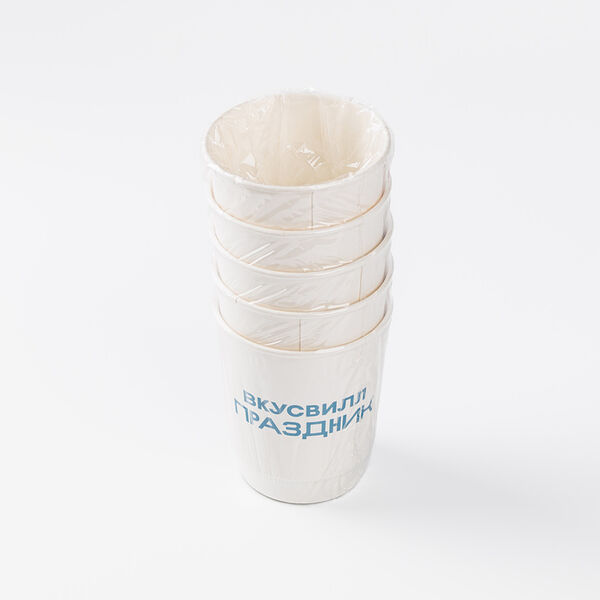 Комплект бумажных стаканов Праздник 5 шт
