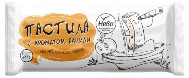 

Пастила Нева с ароматом ванили 25 г