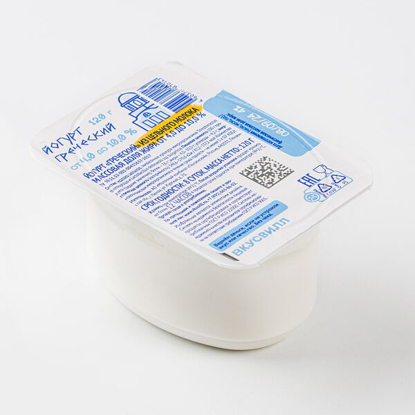 Йогурт греческий из цельного молока