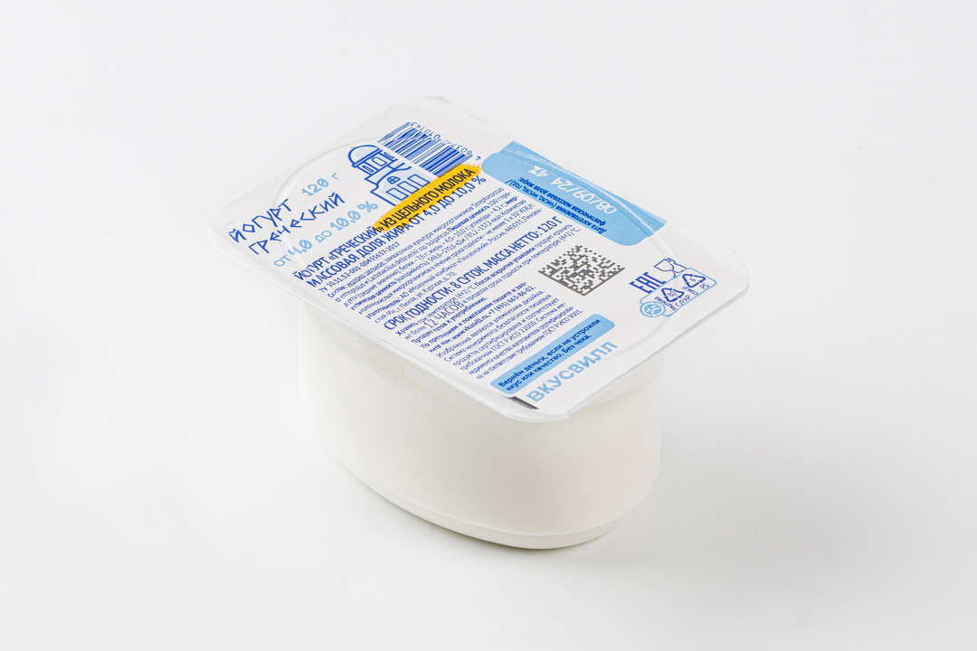 

Йогурт греческий из цельного молока 4-10% 120 г