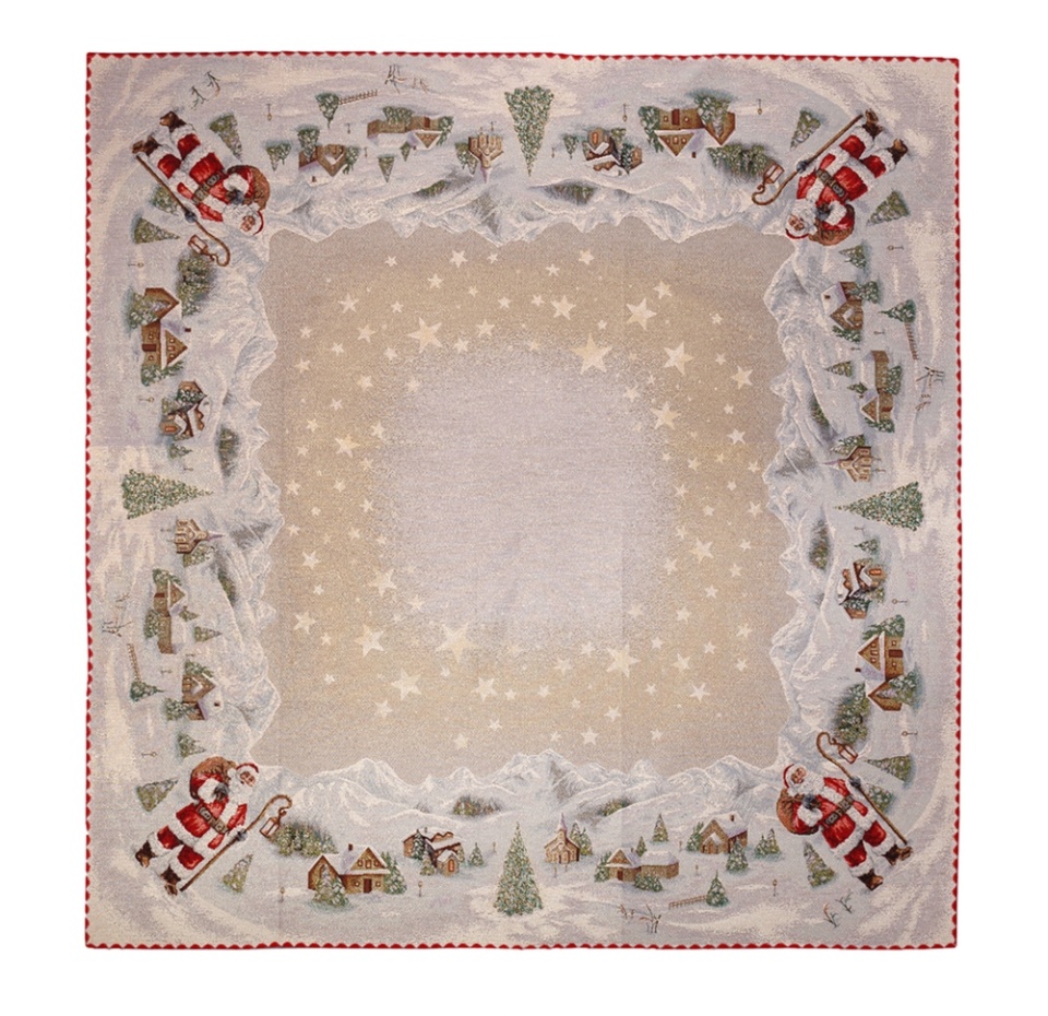 

Салфетка гобеленовая Vingi Ricami НОЭЛ-НГ-В 100х100см