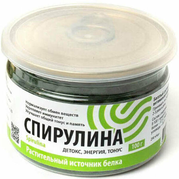 Спирулина прессованная 100г таблетки