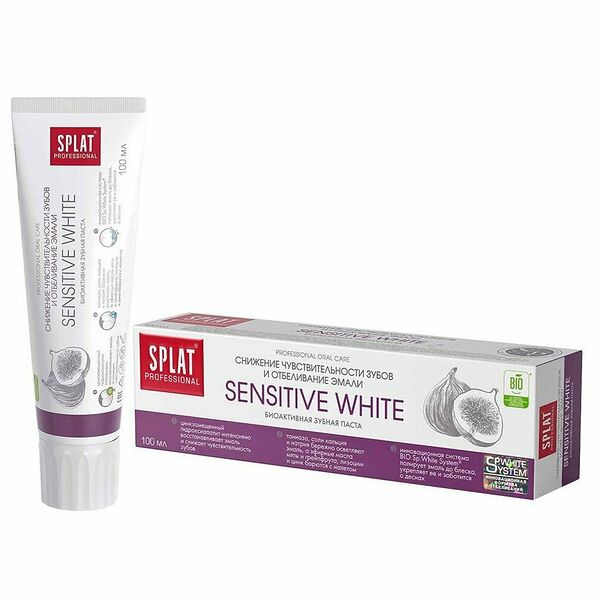 Зубная паста Splat Professional Sensitive White, 100 мл