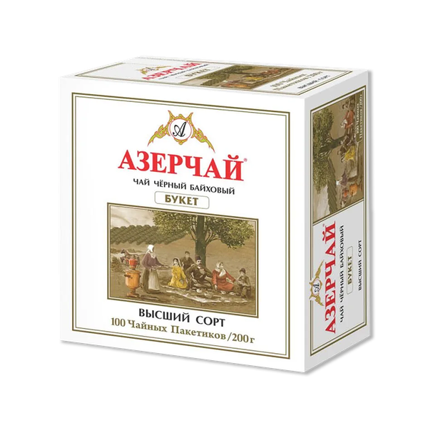 Чай Азерчай черный Букет 100 шт