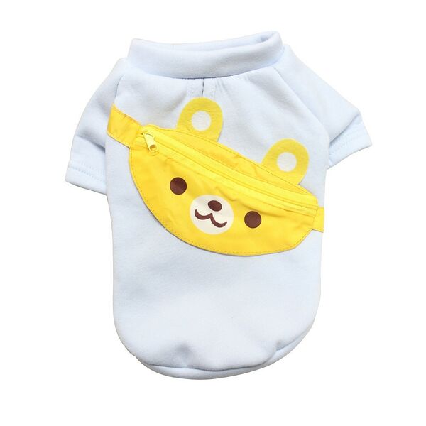 Футболка для собак FOXIE Teddy XL (длина спины 45см, обхват груди 58-62см) голубая