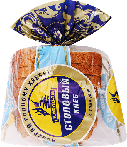 Хлеб Каравай Столовый половинка 375 г