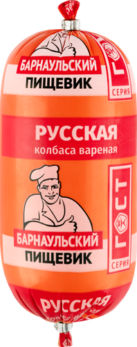 

Колбаса вареная Барнаульский Пищевик Русская 380 г