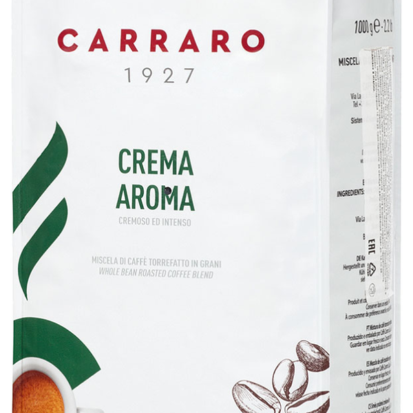Кофе в зёрнах Carraro Crema Aroma