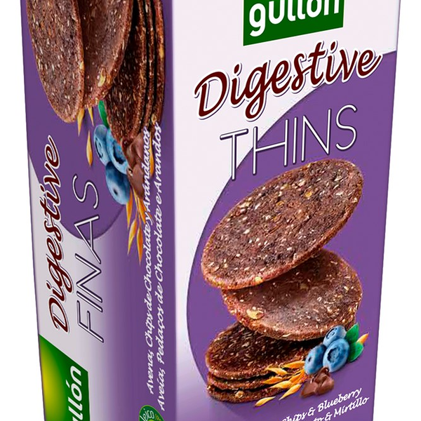 Печенье Gullon Digestive овсяные хлопья-черника-шоколадная стружка