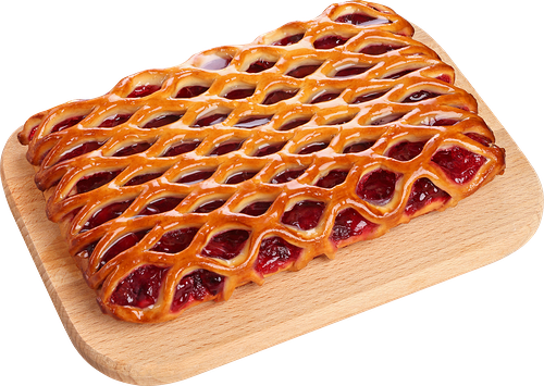 Пирог с брусникой, 350 г