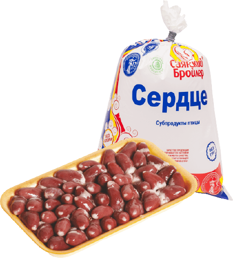 

Сердце куриное Саянский бройлер замороженное вес