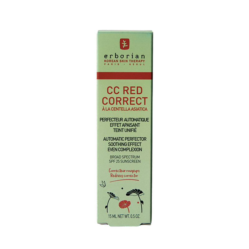 

Крем для лица Erborian CC red correct SPF 25 Travel Size 15 мл
