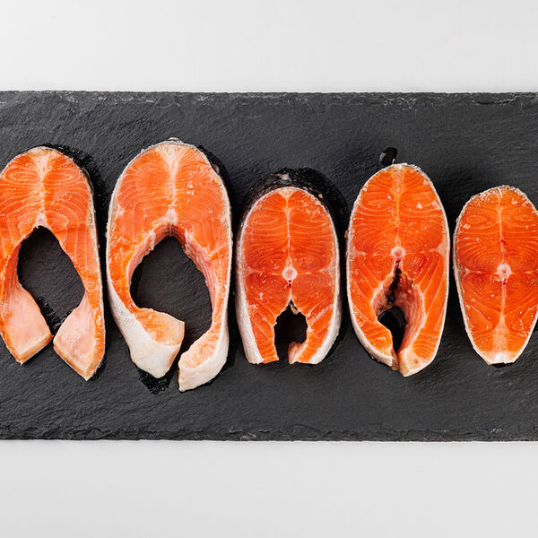 Форель радужная стейк зам., 500 г продукт замороженный