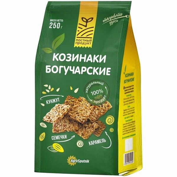 Козинаки AgroSputnik Богучарские Классические 250 г
