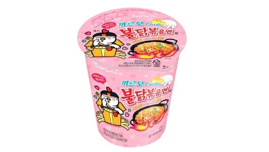 Лапша Samyang острая курица в соусе карбонара, 80 г