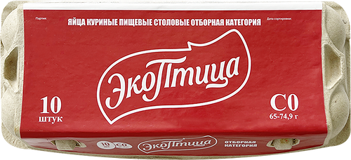 Яйцо куриное Экоптица Липецкое СО 10 шт.