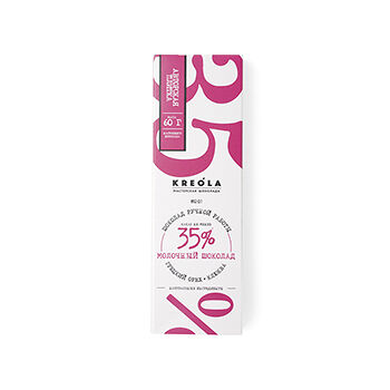 Молочный шоколад Kreola мастерская шоколада с грецким орехом и вяленой клюквой