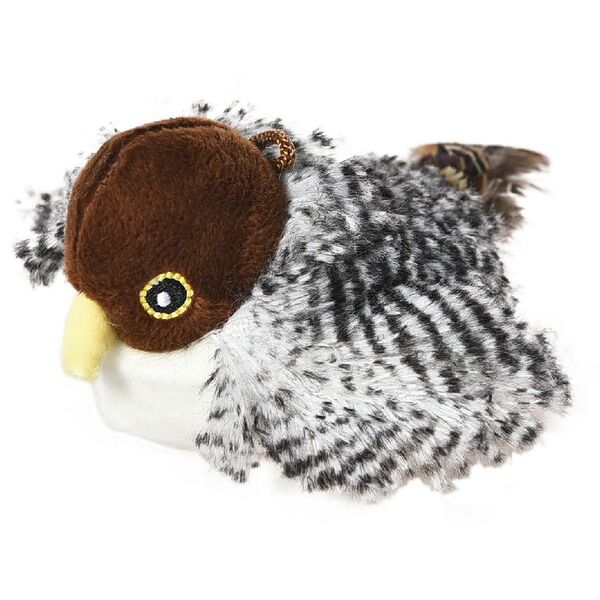 Игрушка для кошек FOXIE Птичка интерактивная 13х9 см