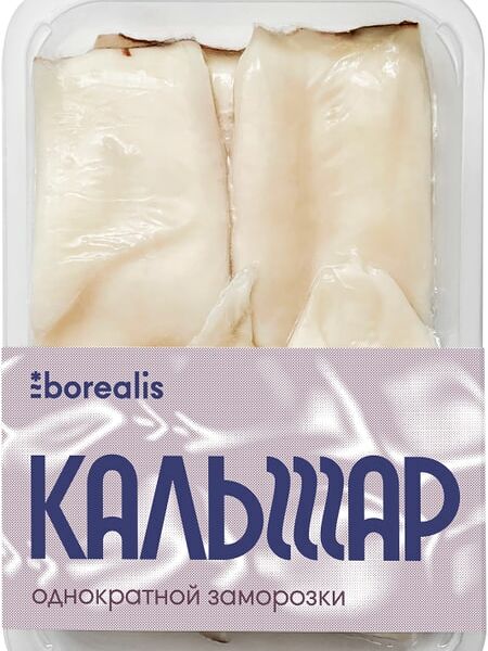 Кальмар Borealis Командорский тушка без кожи замороженная 500г