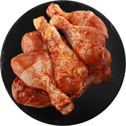 Голень куриная ЛЕНТА FRESH в маринаде вес