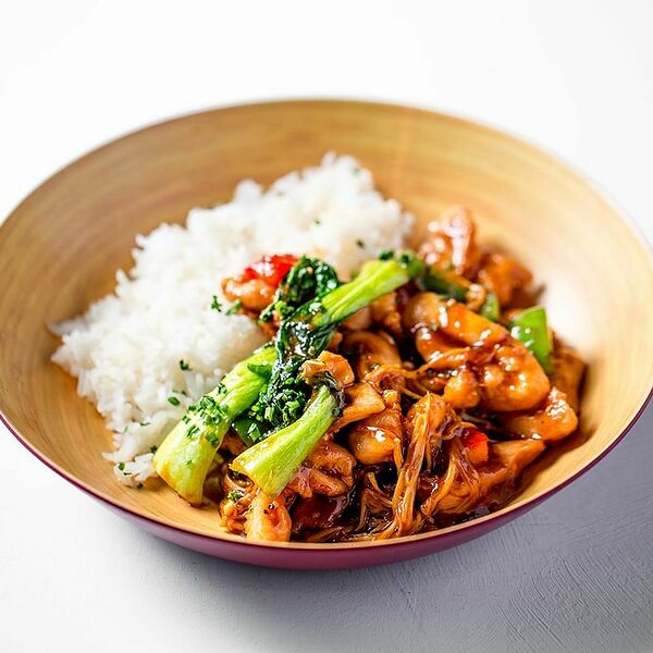 Курица в перечном соусе