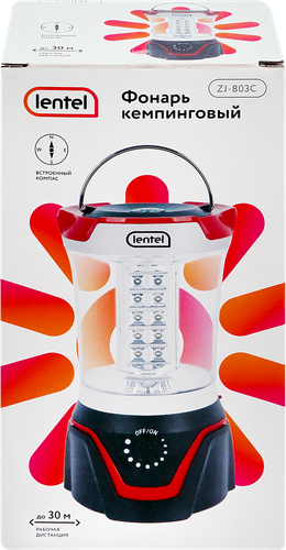 

Фонарь кемпинговый LENTEL ZJ-803C аккумуляторный