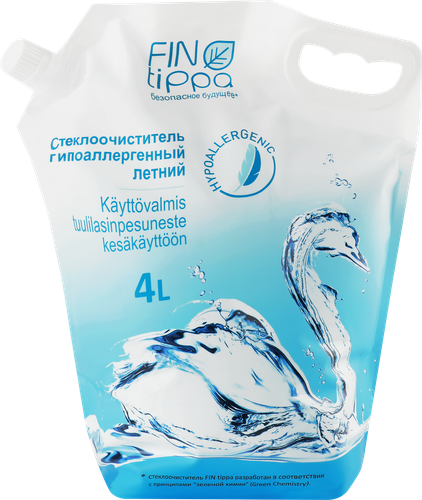 

Стеклоочиститель Fin Tippa летний гипоаллергенный 4 л