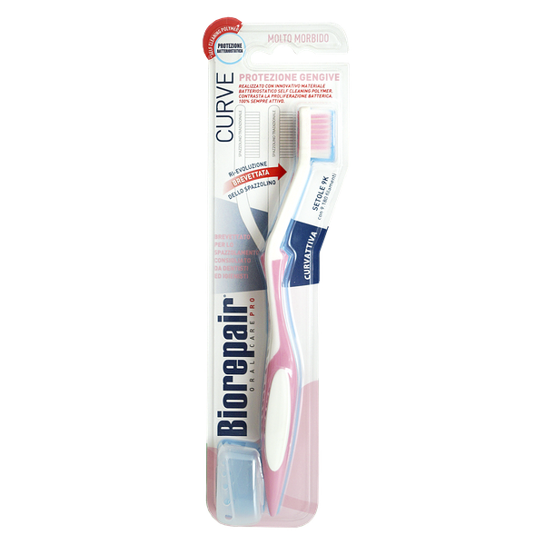 Щетка зубная Biorepair Curve Protezione Gengive ультрамягкая 1 шт