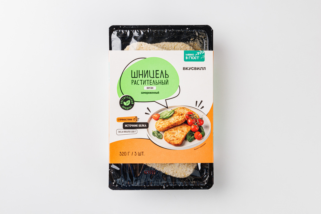 

Шницель веган растительный замороженный 320 г