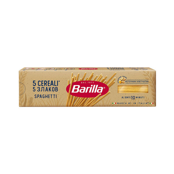 Макаронные изделия Barilla Спагетти 5 злаков гр А 450г