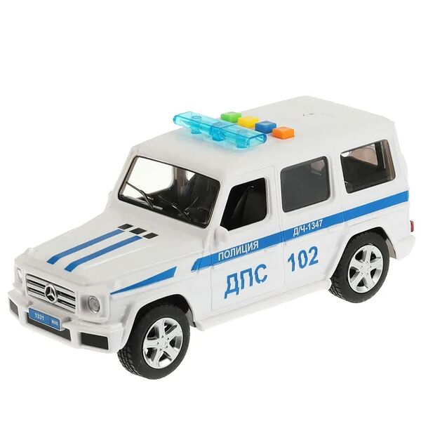 Модель металлическая Технопарк Полиция Mercedes G-class