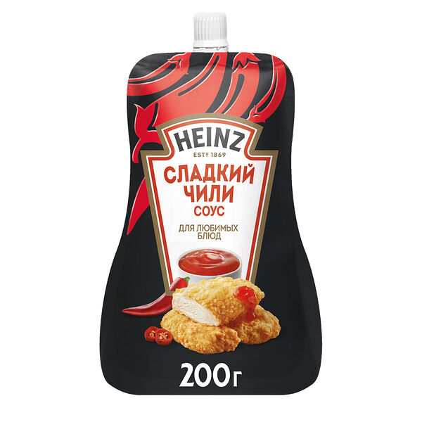 Соус Сладкий чили Heinz, дой-пак, 200г