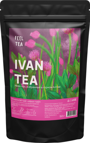 

Чай травяной Feel Tea Иван-чай Алтайский, листовой 50 г