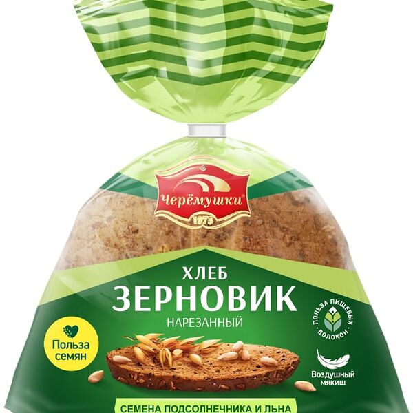 Хлеб Черемушки Зерновик нарезанный 460г