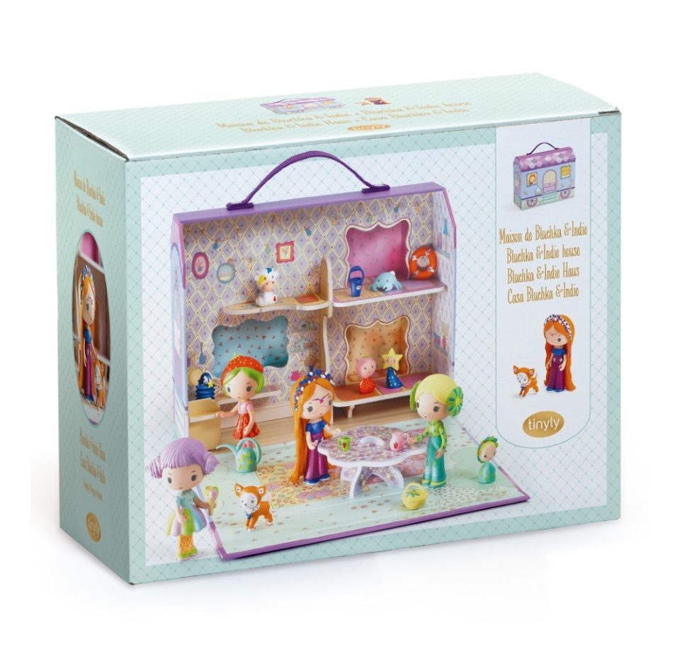 

Игровой набор DJECO Мини-домик Блучки и Инди серии TINYLY 4+ Djeco SAS