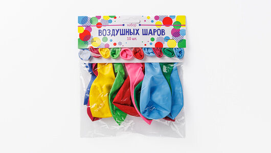 Набор шаров Ассорти пастель, 10 шт.