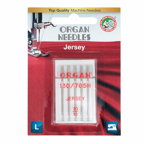 ORGAN иглы машинные джерси № 70, 5 шт Blister