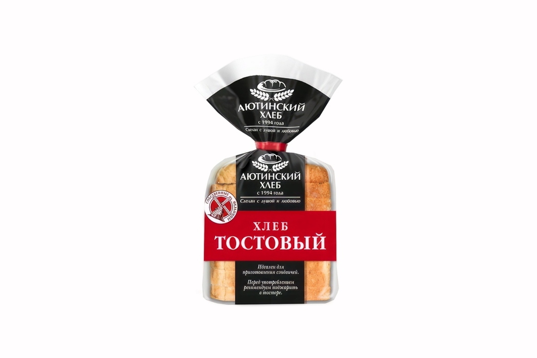 

Хлеб Аютинский Хлеб Тостовый в нарезке 280 г