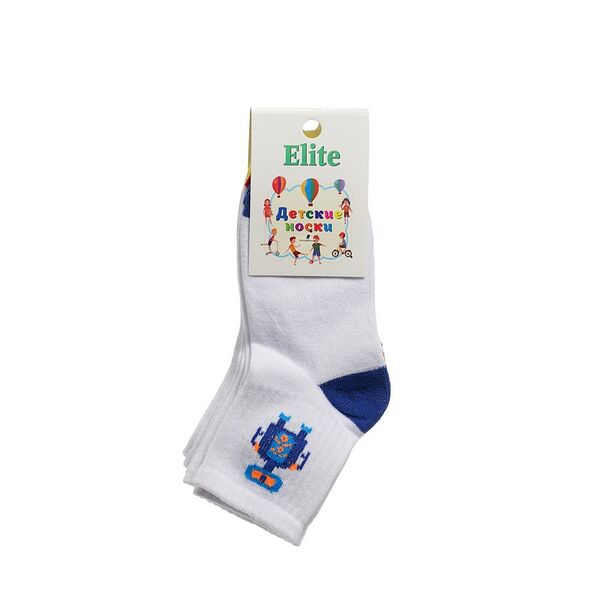 Детские носки Elite Роботы р.16-18 3 пары