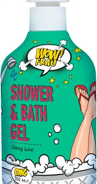 Гель для душа WOW Frau cherry love 500мл