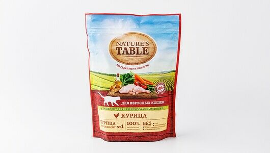 Сухой корм для кошек Курица ТМ Nature's Table