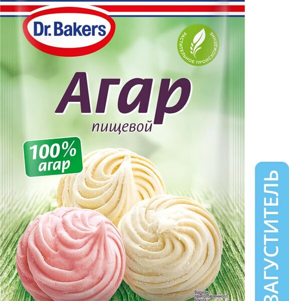 Агар пищевой Dr.Bakers 7г