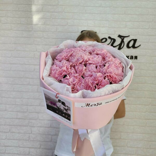 Букет из 17 диантусов 