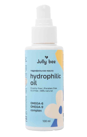 Гидрофильное масло JULLY BEE с комплексом омега-6 и омега-9 жирных кислот, 100мл