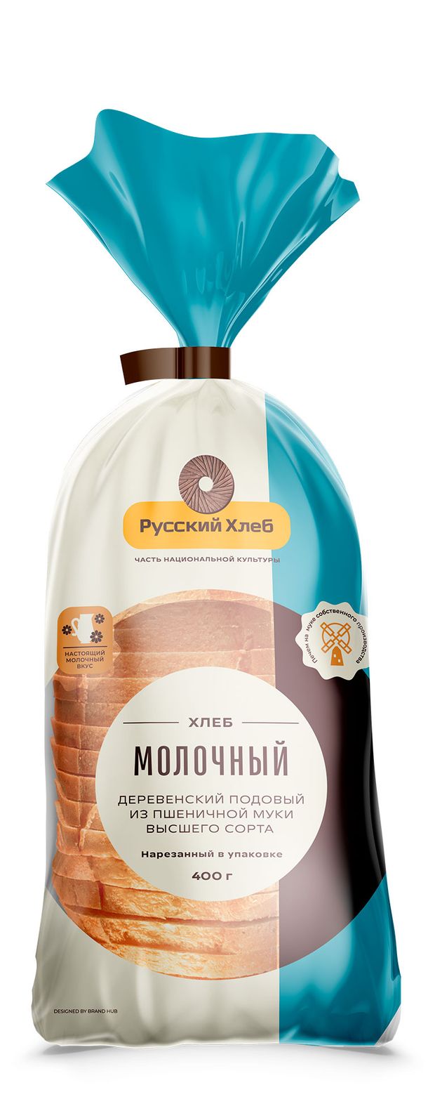 

Хлеб Русский Хлеб молочный в нарезке